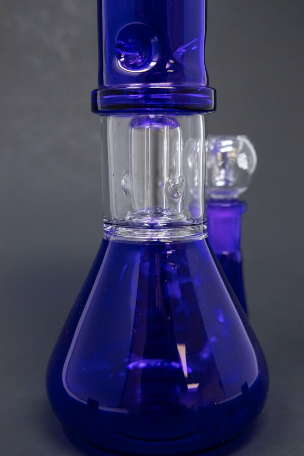 Shop 8" Purple Side Joint Beaker w/ Percolator & Ice Catcher in australian