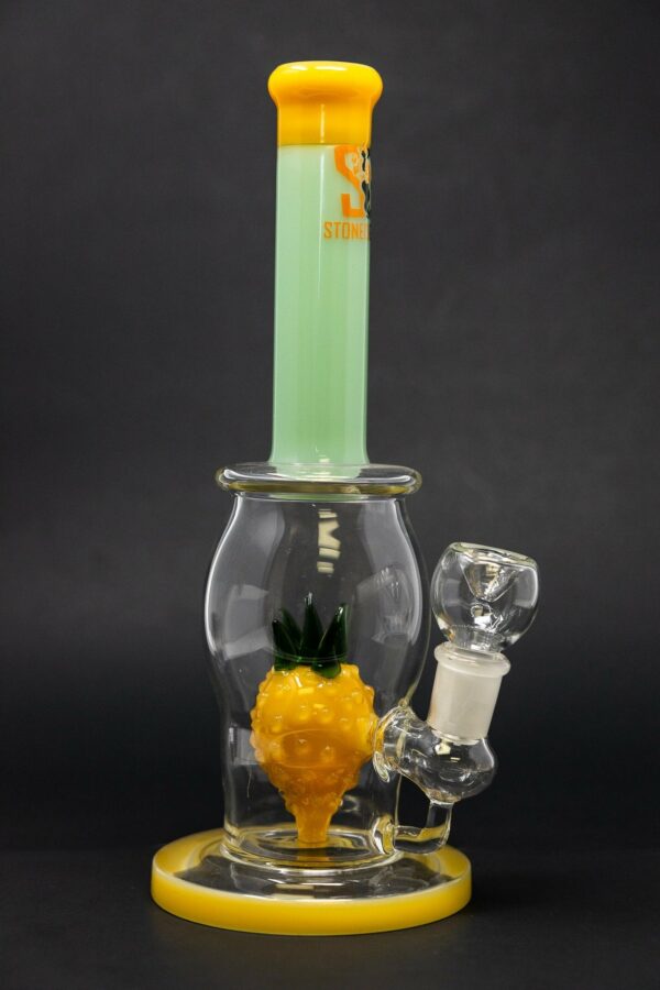 Shop 10" Premium Stoned Genie Pineapple Bong in australian