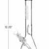 Shop GRAV® Medium, Black Accent Beaker Base Water Pipe in australian