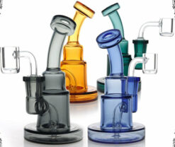 Shop Compact 5.4" Glass Dab Rig in australian
