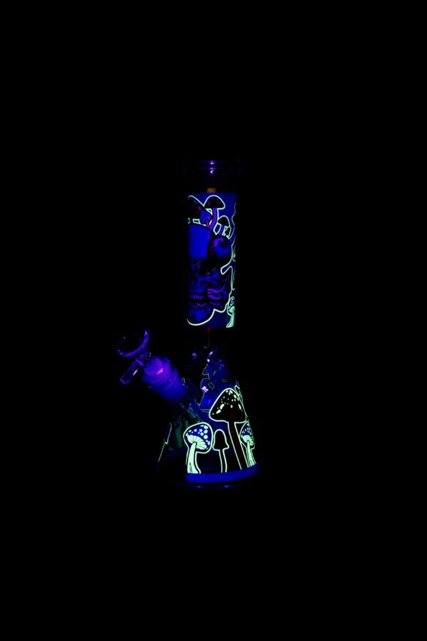 Shop Monsters And Shrooms Glow Beaker Water Pipe in australian