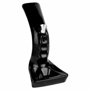 Shop Pistol Grip Ceramic Water Pipe with Ashtray Base in australian
