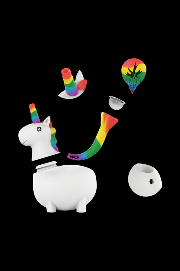 Shop Piecemaker UniKorn Silicone Unicorn Bong in australian