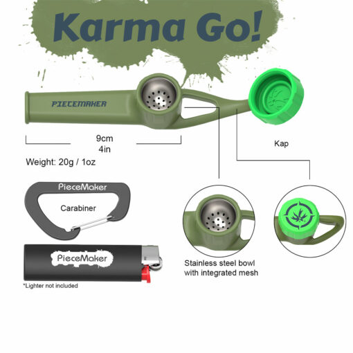 Shop PieceMaker Karma Go! Silicone Pipe in australian