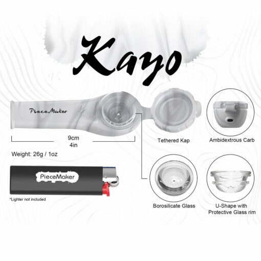 Shop PieceMaker Kayo Silicone Pocket Pipes in australian