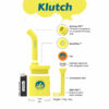 Shop PieceMaker Klutch Silicone Bubbler Bongs in australian