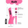 Shop PieceMaker Gear Kolt Silicone Mini Bongs in australian