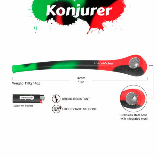 Shop PieceMaker Konjurer Silicone Pipes in australian