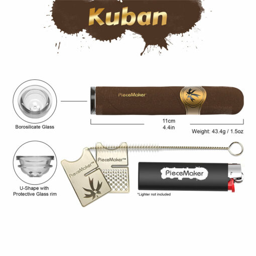 Shop PieceMaker Kuban Silicone Cigar Pipe in australian