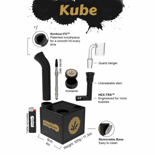 Shop PieceMaker Kube Silicone Dab Rigs in australian