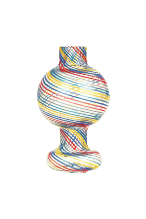 Shop Pin Striped Glass Ball Carb Cap in australian