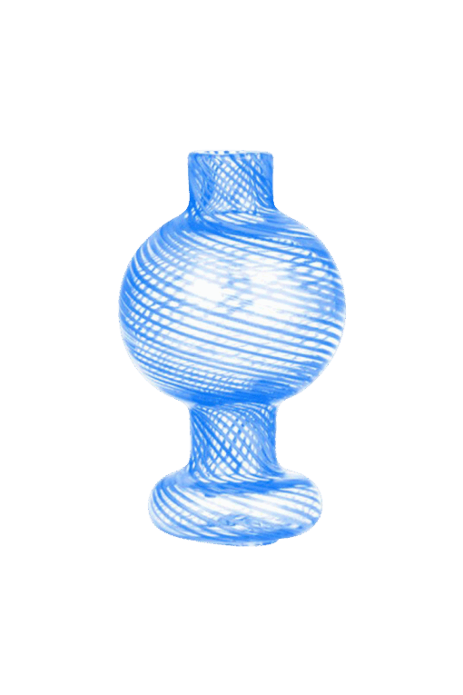 Shop Pin Striped Glass Ball Carb Cap in australian