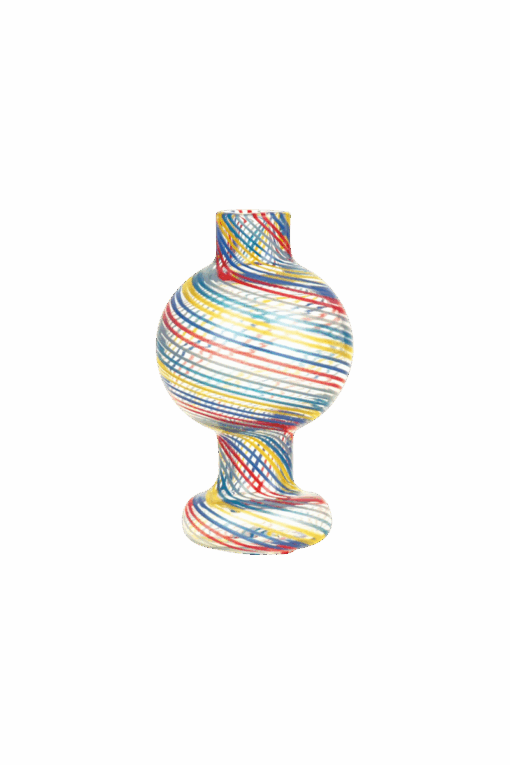 Shop Pin Striped Glass Ball Carb Cap in australian