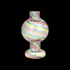 Shop Pin Striped Glass Ball Carb Cap in australian