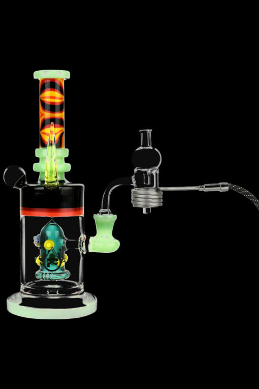 Shop Pulsar Axial Opal Quartz Banger with Bubble Cap in australian