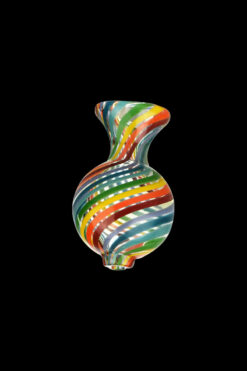 Shop Pulsar RoK UV Rainbow Swirl Bubble Carb Cap in australian