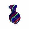 Shop Pulsar RoK UV Rainbow Swirl Bubble Carb Cap in australian