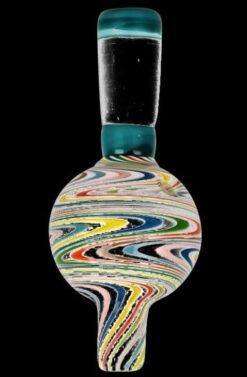Shop Multi-color Zig Zag Pattern Carb Cap in australian