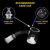 Shop HONEY & MILK CORE REACTOR QUARTZ BANGER - 45° DEGREE | YL in australian