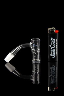 Shop Honeybee Herb Honey Well Quartz Banger - Black Line in australian