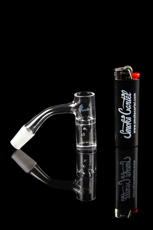 Shop Honeybee Herb Honey Well Quartz Banger - Black Line in australian