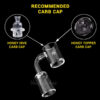 Shop HONEY DISC QUARTZ BANGER - 90° DEGREE | YL in australian