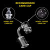 Shop HONEY DISC DEEP DISH QUARTZ BANGER - 90° DEGREE | YL in australian