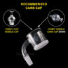 Shop HONEY & MILK XL BEVEL QUARTZ BANGER - 90° DEGREE | YL in australian