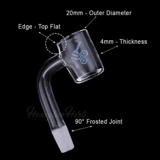 Shop THICK ORIGINAL QUARTZ BANGER - 90° DEGREE | YL in australian