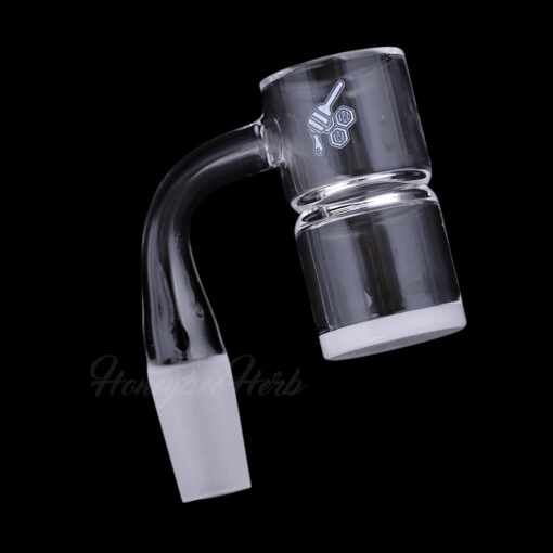 Shop HONEY & MILK BEVEL SPLASH BUCKET QUARTZ BANGER - 90° DEGREE | YL in australian