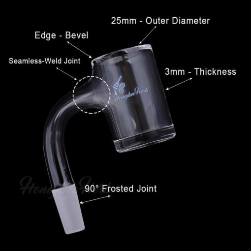 Shop ORIGINAL BEVEL QUARTZ BANGER - 90° DEGREE | BL in australian