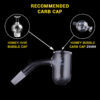 Shop HONEY BEVEL DEEP BOWL QUARTZ BANGER - 45° DEGREE | BL in australian