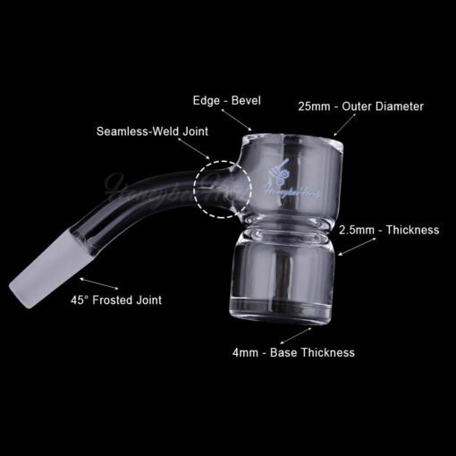 Shop HONEY BEVEL SPLASH BUCKET QUARTZ BANGER - 45° DEGREE | BL in australian