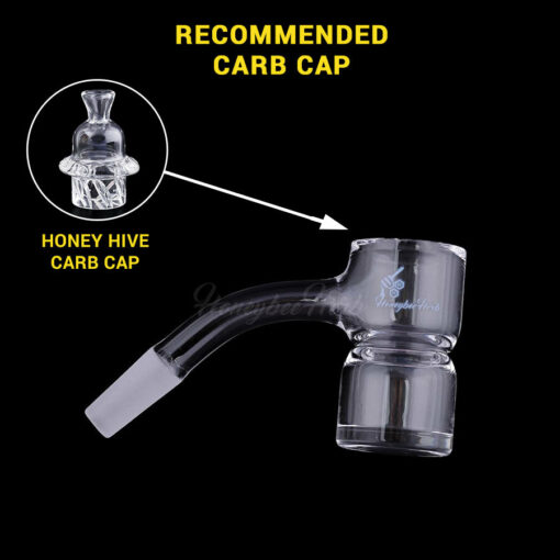 Shop HONEY BEVEL SPLASH BUCKET QUARTZ BANGER - 45° DEGREE | BL in australian