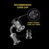 Shop Honeybee Herb Top Hat Core Reactor Quartz Banger - Yellow Line in australian