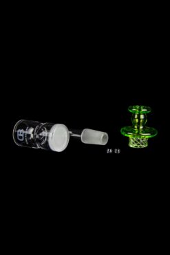 Shop Dank Banger Opaque Bottom Quartz Banger - Splash Guard Combo Set in australian
