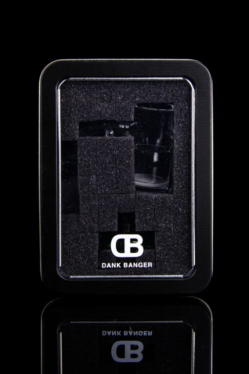 Shop Dank Banger Opaque Waffle Bottom Quartz Banger - Splash Guard Combo Set in australian