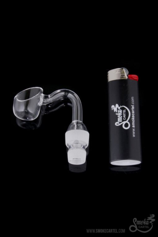 Shop Quartz Banger with Curved Tube in australian