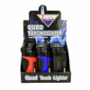 Shop Quad Torch Lighter With Cigar Punch - Bulk 12 Pack in australian