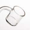 Shop Shooters - 30mm Flat Top Quartz Banger & Slitted Insert - 14mm Male 90º in australian