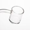 Shop Shooters - 30mm Flat Top Quartz Banger & Slitted Insert - 14mm Male 45º in australian