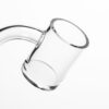 Shop Shooters - 25mm Flat Top Quartz Banger & Slitted Insert - 10mm Female 90º in australian