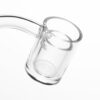 Shop Shooters - 25mm Flat Top Quartz Banger & Slitted Insert - 14mm Male 45º in australian