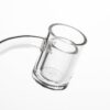 Shop Shooters - 25mm Flat Top Quartz Banger & Slitted Insert - 14mm Female 45º in australian