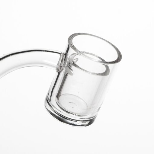 Shop Shooters - 25mm Flat Top Quartz Banger & Slitted Insert - 14mm Female 45º in australian