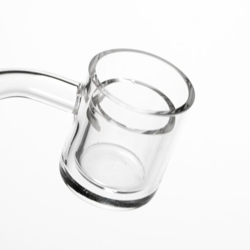 Shop Shooters - 30mm Flat Top Quartz Banger & Slitted Insert - 10mm Female 45º in australian
