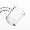 Shop Shooters - 30mm Flat Top Quartz Banger & Slitted Insert - 10mm Male 90º in australian