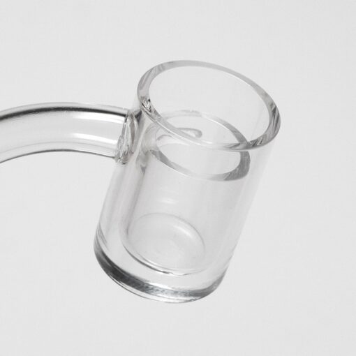 Shop Shooters - 25mm Flat Top Quartz Banger & Slitted Insert - 10mm Female 45º in australian