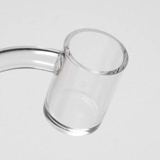 Shop Shooters - 25mm Flat Top Quartz Banger & Slitted Insert - 10mm Female 45º in australian