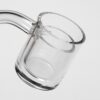 Shop Shooters - 30mm Flat Top Quartz Banger & Slitted Insert - 10mm Male 45º in australian